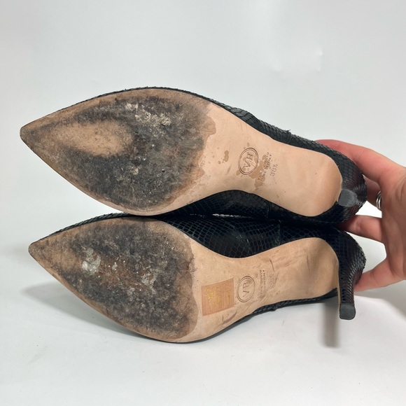 Veronica Beard Loretta Bootie in Black Size US 8 EU 38.5 Made in Italy - Picture 8 of 9